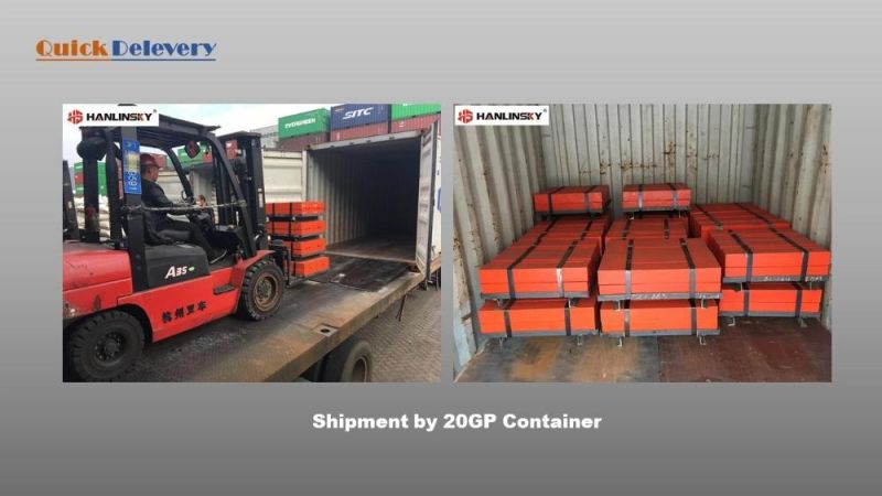 Experienced Chinese Supplier Mn13 Mn18 High Manganese Steel Blow Bar for Impact Crusher (High -Mn)