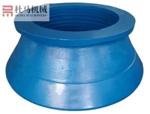 Long Service Life Cone Crusher Concave Mantle Bowl Stone Liner for Mining Machinery