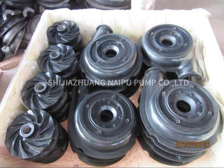 Mold Casting Rubber Spare Parts Slurry Pumps
