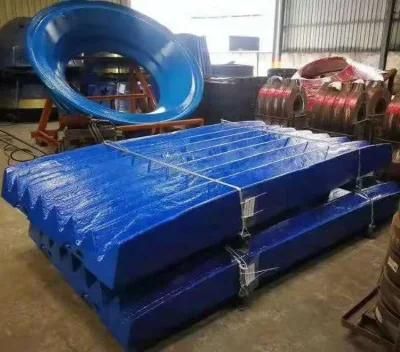 Apply to Cj408 Cj409 Cj411 Jaw Crusher Spare Parts Movable and Fixed Jaw Plate