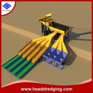 Potable Gold Mining Trommel Screen Equipment Mining Machine Wash Plant