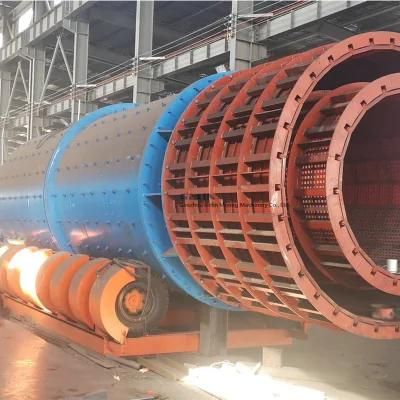 Clay Alluvial Sand Gold Washing Machine Rotary Drum Trommel Scrubber