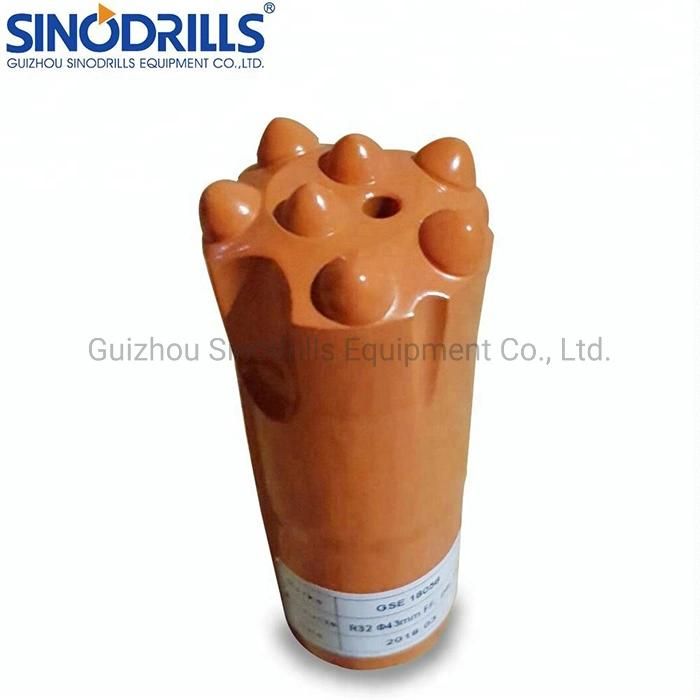 43mm R32 Drill Button Bit for Tunneling Mining