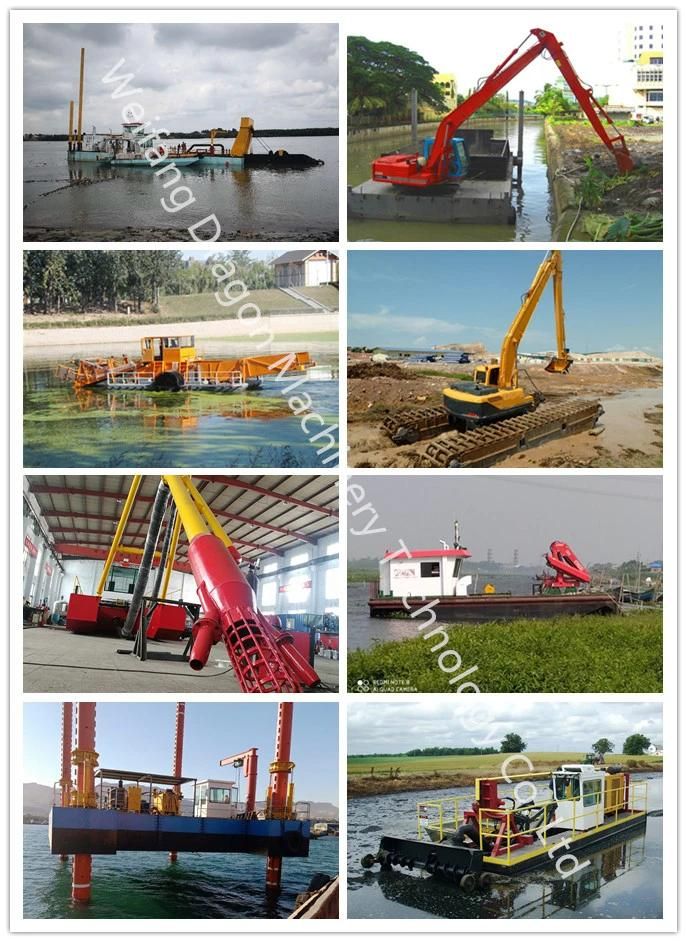 Mowing Vessel Water Hyacinth Collecting Boat / Ship / Vessel Garbage Salvage Aquatic Weed Harvester Machine