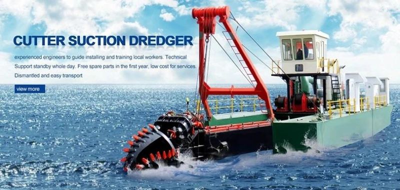 Hydraulic Control System Water Flow 7000 Cubic Meter Cutter Suction Sand Dredger for Sale