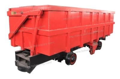 600/762mm Gauge Tipping Bucket Side Dumping Mine Car