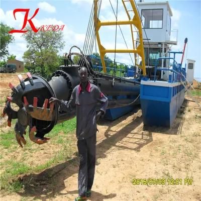 China CSD150 6 Inch Gold Dredger Machine River Dredging Ship Cutter Suction Dredger