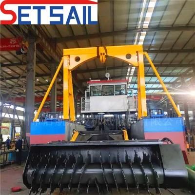 Hydraulic Diesel Engine Trailing Suction Hopper Dredger Used in River