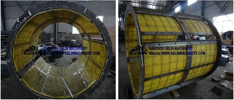 Rotary Scrubber Machine for Chromite Gold Diamond Zircon Washing