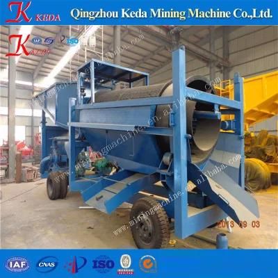 Dismountable Mobile Gold Washing Trommel