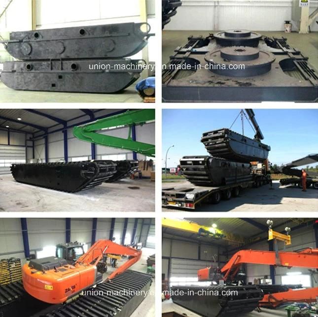 Good Price for Sumitomo Amphibious Excavator with Long Reach Arm
