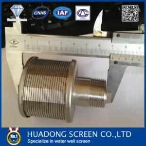 Stainless Steel 304/316 Wedge Wire Screen Nozzle for Water Treatment