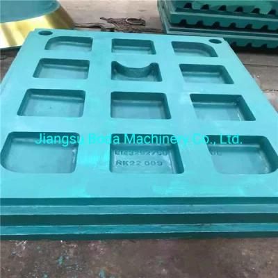 C100 Jaw Crusher Wear and Spare Jaw Plate Manganese Parts 814320037300