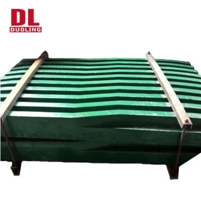 High Manganese Steel Jaw Plates for Jaw Crusher