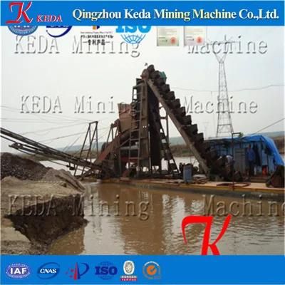 Sand Mining Gold and Iron Extracting Dredger Machine