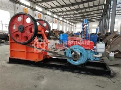 Gold Mining Machinery Quartz Stone Jaw Crusher Equipment Diesel Engine Rock Gold Crusher ...