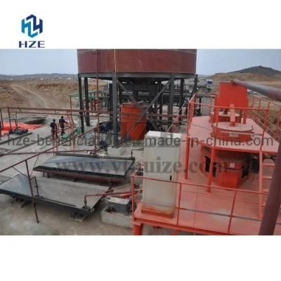 Gold Ore Gravity Beneficiation Machine with Processing Flowchart