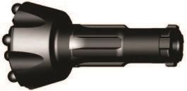 Mining Blasting Borehole Drilling Low to Middle Air Pressure Br1 64mm 70mm 76mm DTH Hammer and Bit