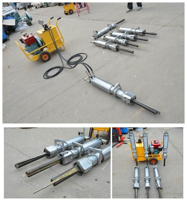 Hot Sale Hydraulic Granite Stone Cleaving Machine Rock Splitter