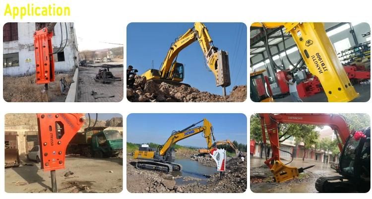 Excavator Backhoe Loader Rock Jack Hammer Breaker Hydraulic Breaker/Hammer for 1.2-40 Ton Excavator