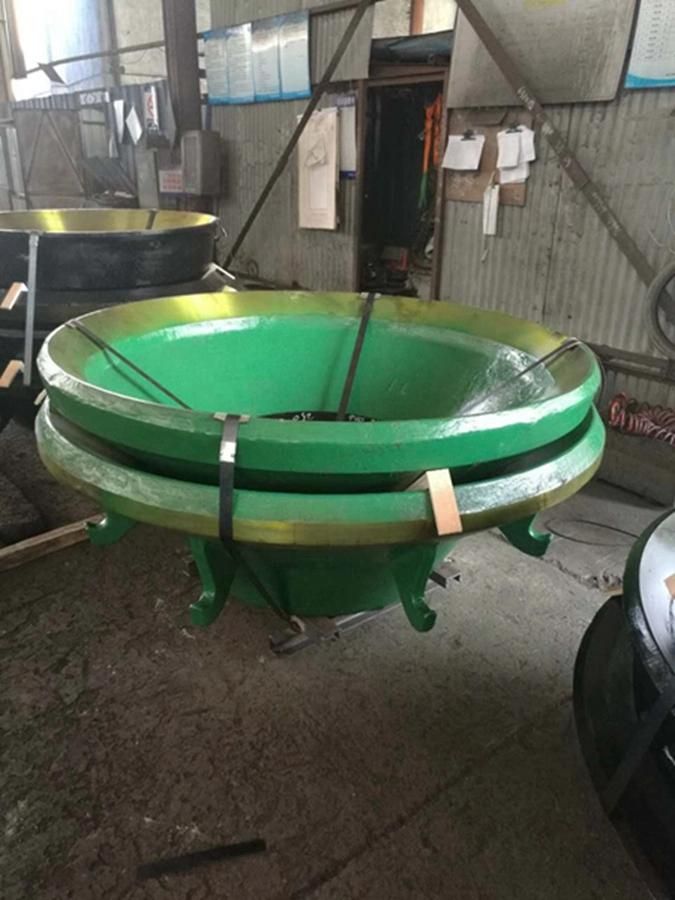 Cone Crusher Casting Part Manganese Bowl and Mantle Liner