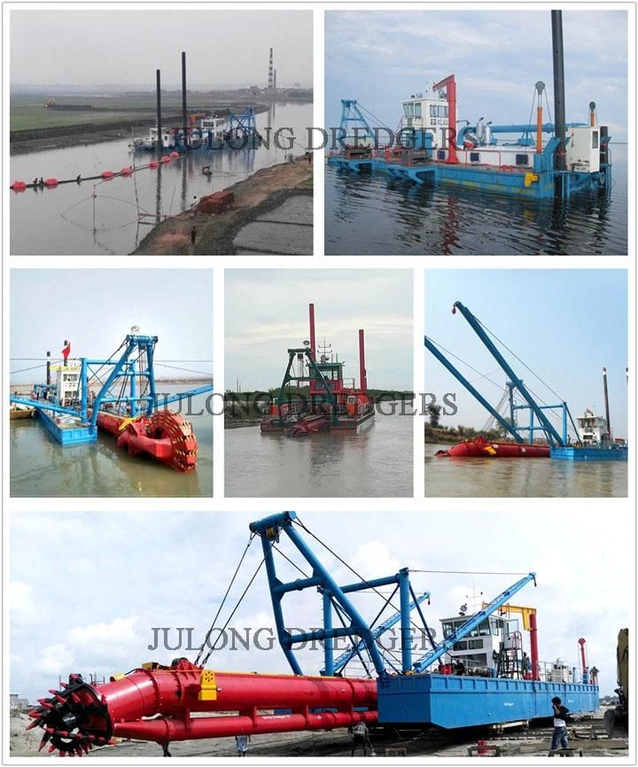Cutter Head Dredger of Customized Designs for River Lake Sea Dredging