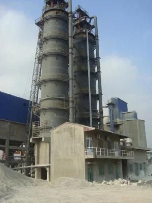 Limestone Calcite Crushing Calcination Burning Furnace Lime Vertical Kiln