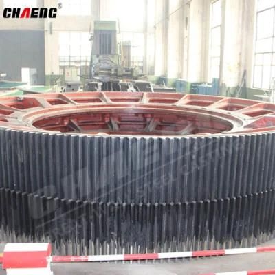 OEM Cast Steel Girth Gear in Kiln