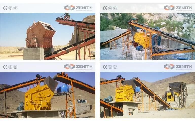 50-800 Tph Zenith Rock Crusher, Stone Crushing Machine for Sale