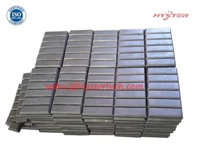 High Chromium White Iron Chock Blocks for Bucket Wear