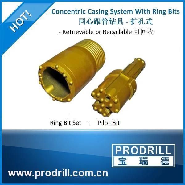 Symmetrix Overburden Casing Drilling System with Ring Bit