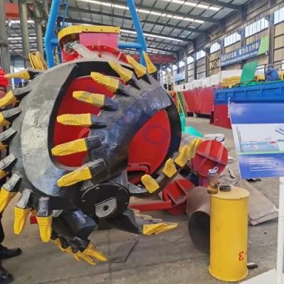 High Powered Hydraulic Diesel Engine Cutter Suction Dredger Machine for River Sand/Gravels