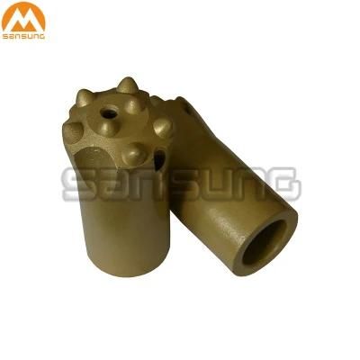 6/7/11/12 Degree 32/34/36/38/40/42/45mm Rock Drilling Taper Button Bits