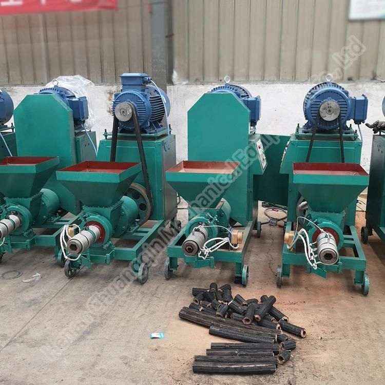 Wood Charcoal Briquette Press Machine Nut Shell Charcoal Making Machine Wood Chips Briquette Machine Price Briquette Making Machine Production Line