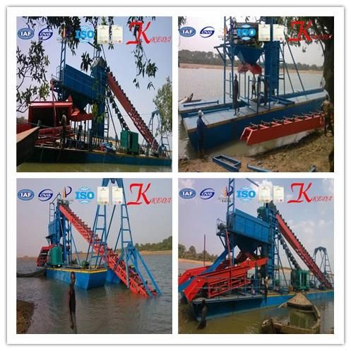Mining Diesel Engine Gold Dredger