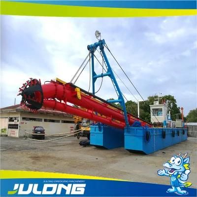 China Julong 6inch-22 Inch Sand Dredge / Cutter Suction Dredger / Vessel / Ship for Sale