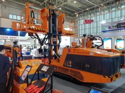 China Top Brand CMM2 Series Coal Mine Hydraulic Roof Bolting Jumbo Rock Drill Rigs Crawler ...