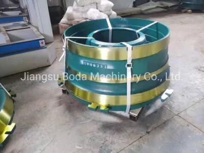 Gp11m 814390523400 Concave for Mets0 Nordberg Cone Crusher Wear Parts