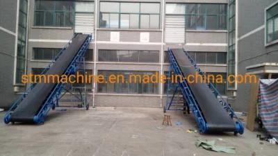 Conveyor Belt Concrete Heat Resistant Incline Belt Conveyor Mining