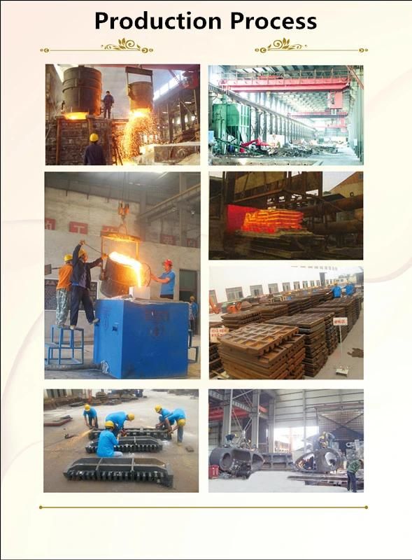 Mining Mill Accessory Lining Plate/Mining Equipment/Spare Parts/Tool