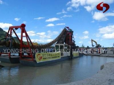 Chain Bucket Ship for Sand Dredging