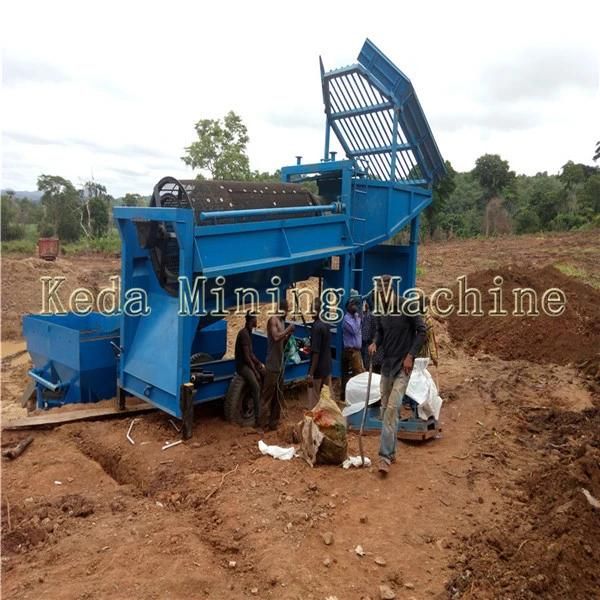 Gold Mining Washing Processing Equipment Sand Vibrating Screen Machine Ore Trommel Wash Plant