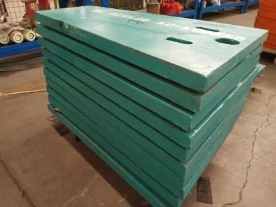 Mining Machine Parts Cheek Plate Casting Suit C95 C96 Jaw Crusher Spare Parts