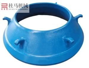 Cone Crusher Spare Concave Mantle Bowl Stone Liner for Mining Machinery