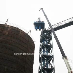 Large Capacity Chain or Rubber Bucket Elevator for Cement Conveying