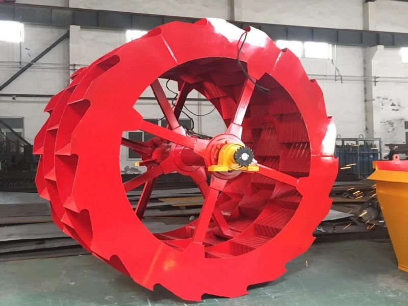 Best Price/Good Performance/High Capacity/Construction/Gold Mining Wheel Type Sand Washing/Cleaning Machine/Sand Washer