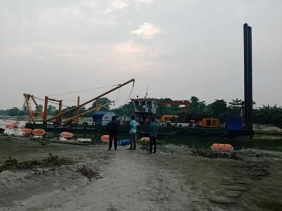 Solid and Stable 18 Inch 3500m3/Hour Cutter Suction Dredger