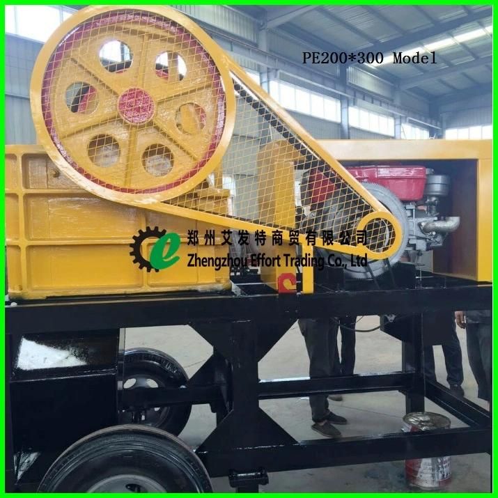 Good Price Easy Movable Mobile Stone Crusher for Sale