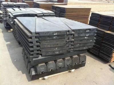 Customised Rubber Ceramic Tile Liners for Mining Chutes with Best Selling