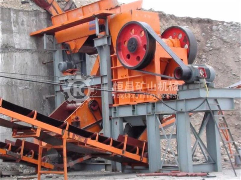 Mobile Type Waste Construction Materials Crushing Machine Quartz Stone Crushing Equipment Brick Concrete Block Crusher